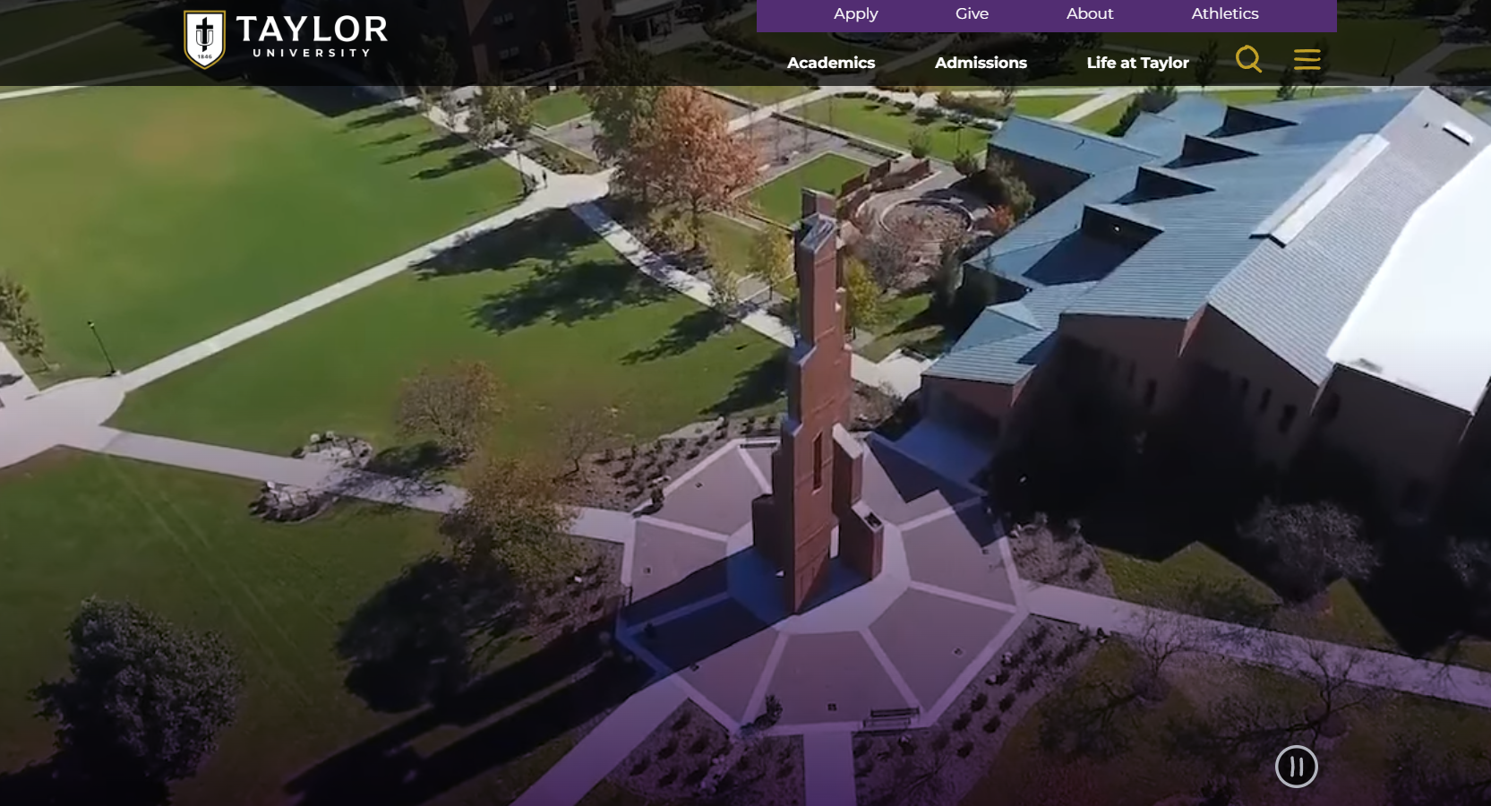 Taylor University Website